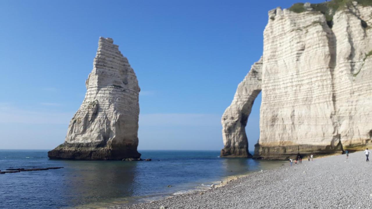 エトルタ"L'Aiguille Creuse" - Tres Lumineux A 50M De La Mer - 40M2 - 6Maxアパートメント エクステリア 写真